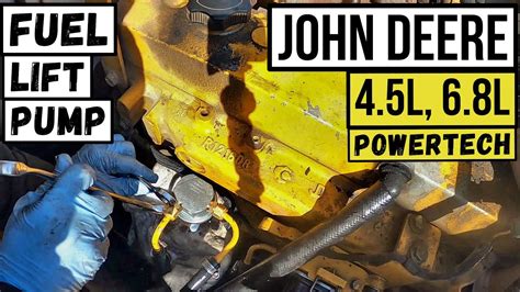 john deere lift pump replacement